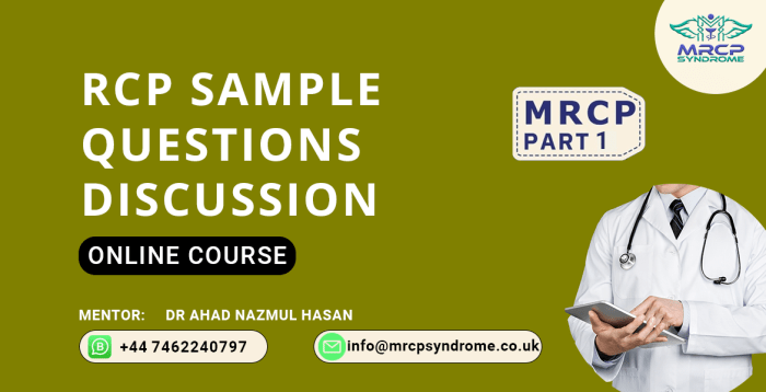 Mrcp sample questions part 1