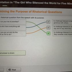 Match each rhetorical statement persuade audience